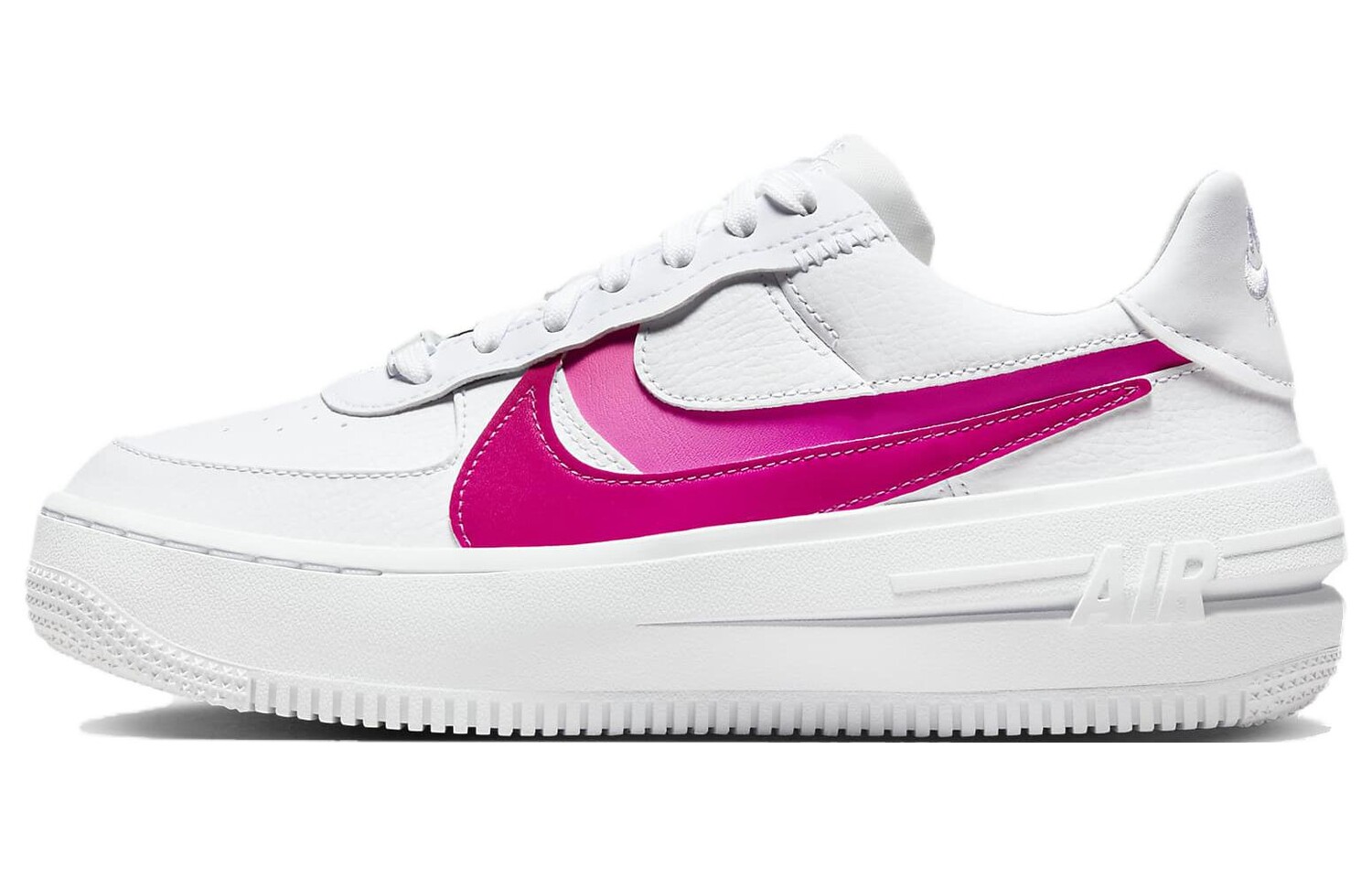 

Кроссовки Nike Air Force 1 PLT.AF.ORM White Fireberry Women's, розовый