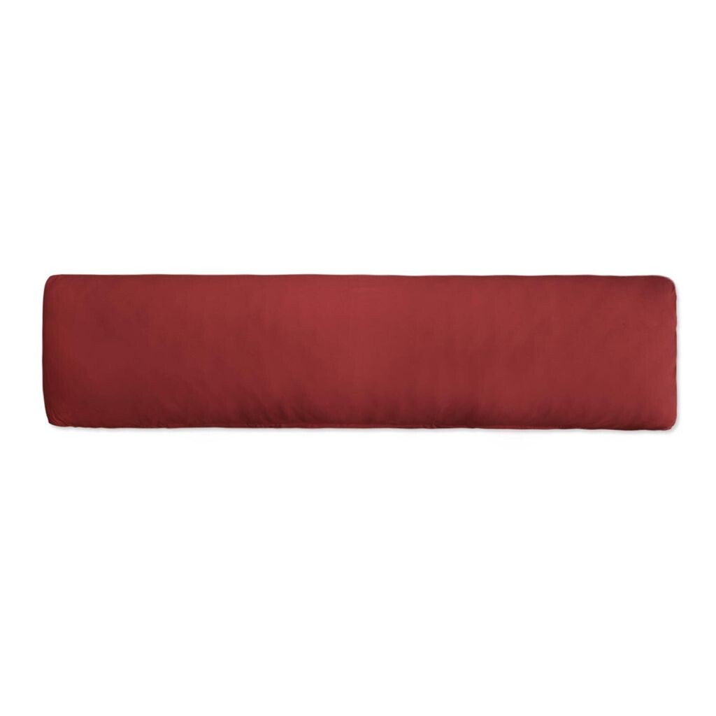 

Dream Sleep Basic, одноместная боковая подушка из джерси, 40x200 см, винно-красный Traumschlaf
