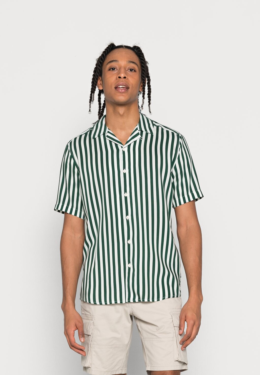 

Рубашка ONSWAYNE LIFE SS NOOS Only & Sons, цвет dark green