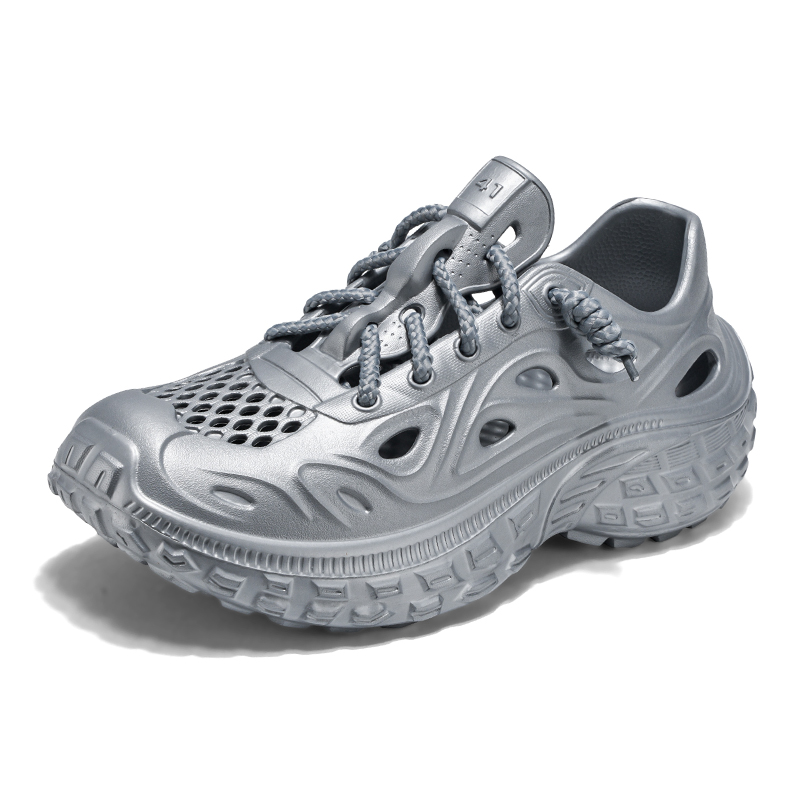 

KUPE Клоги мужские пара серебристые, цвет Couple Silver