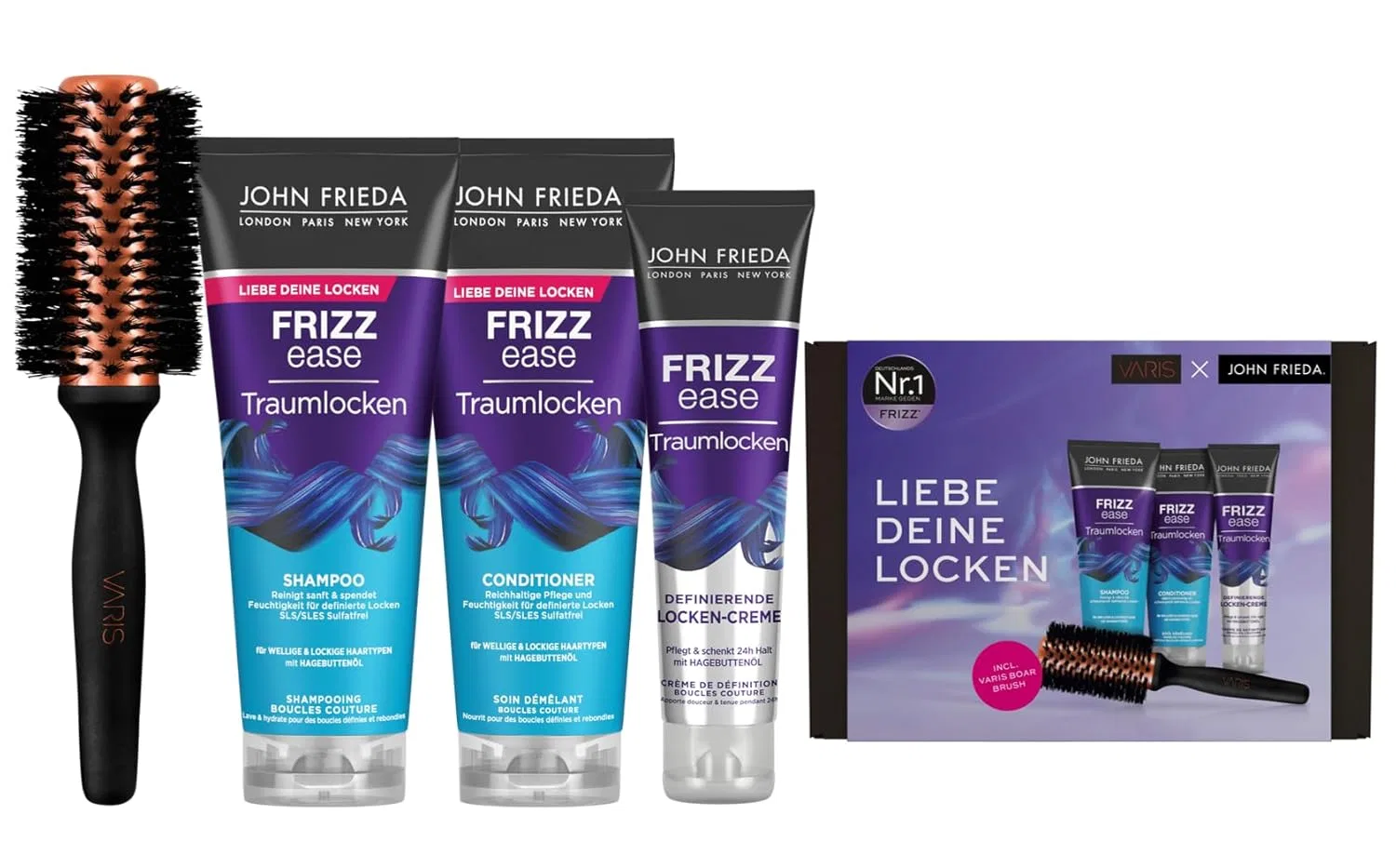 Набор для вьющихся волос John Frieda x Varis Frizz Ease Dream Curls John Frieda — фото 2