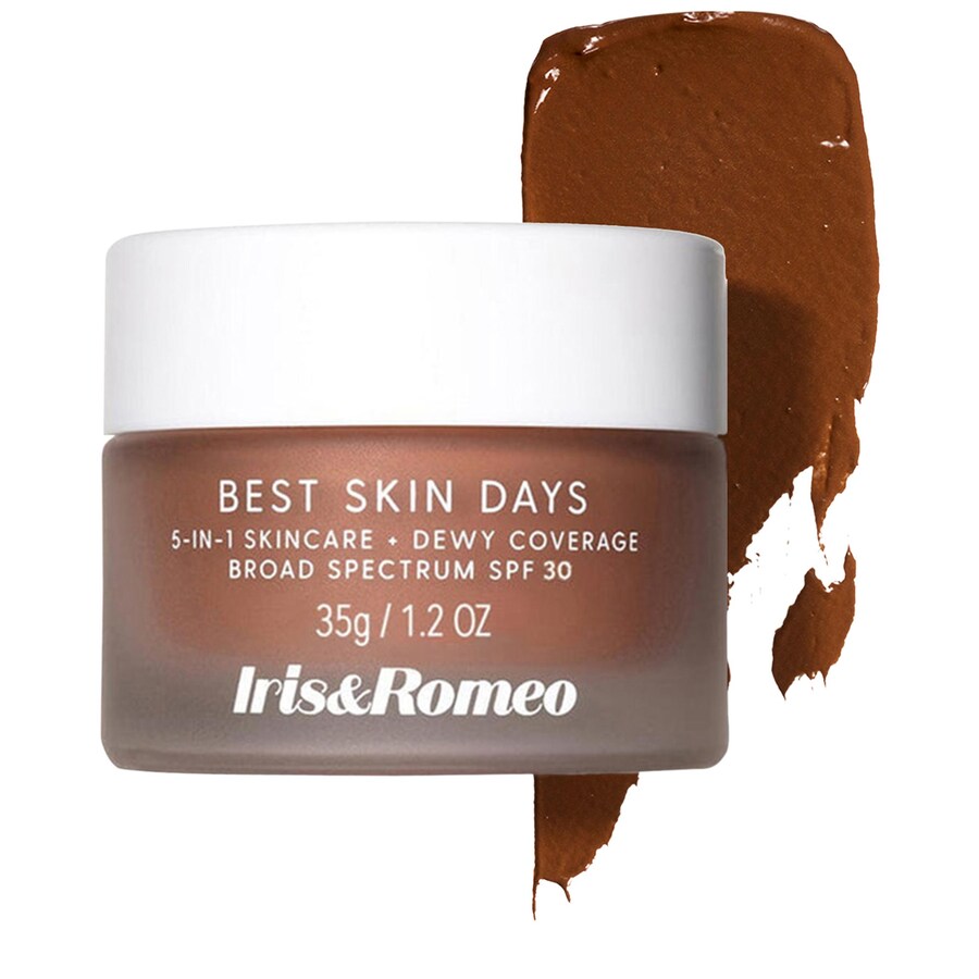 

Увлажняющий крем для лица Best Skin Days SPF30 с натуральным финишем, витамином С и гиалуроновой кислотой. Iris&Romeo, 1.2 oz, 12
