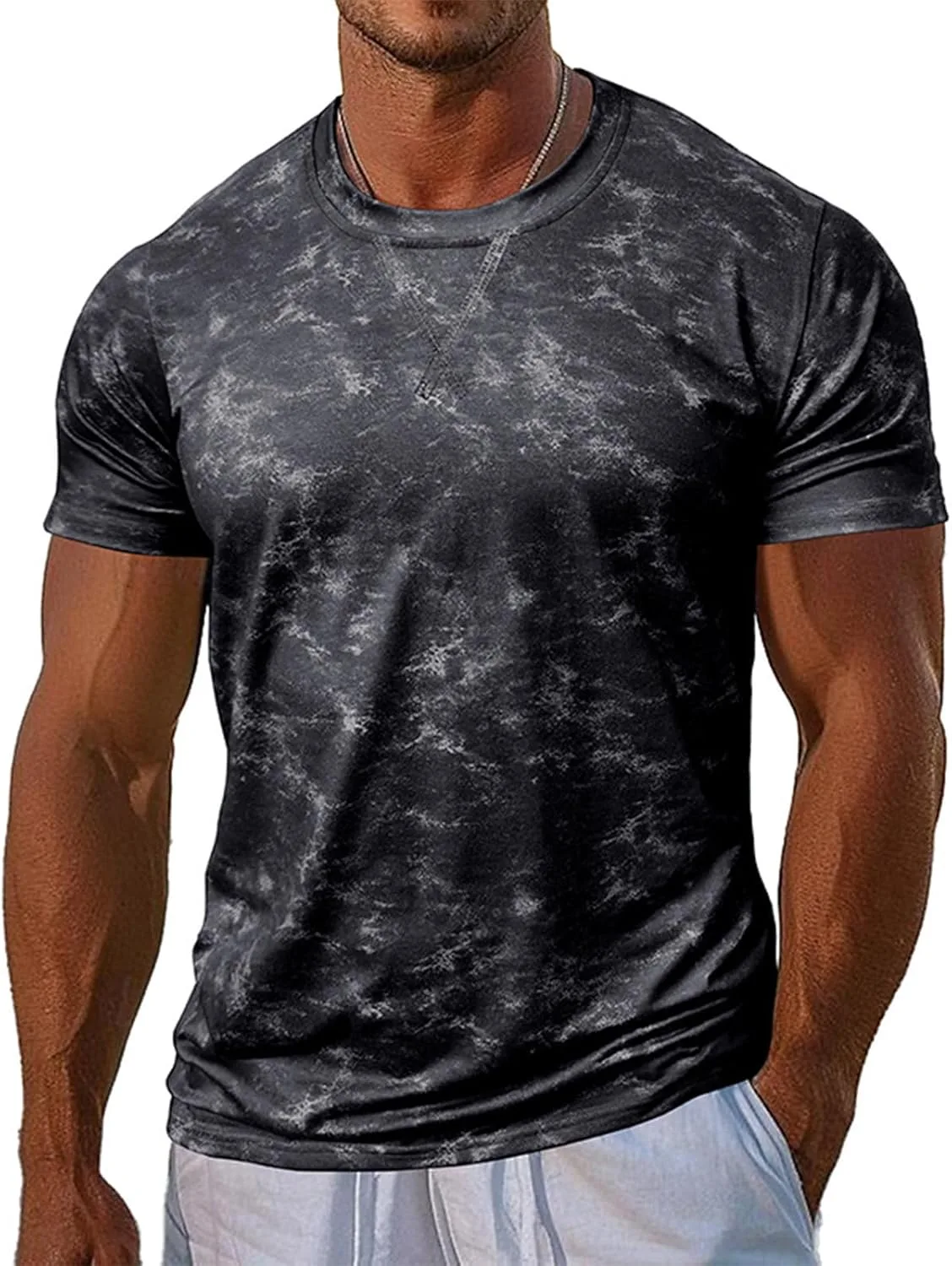 

Футболка мужская RTRDE Casual Crewneck, короткий рукав, летняя, M-3XL