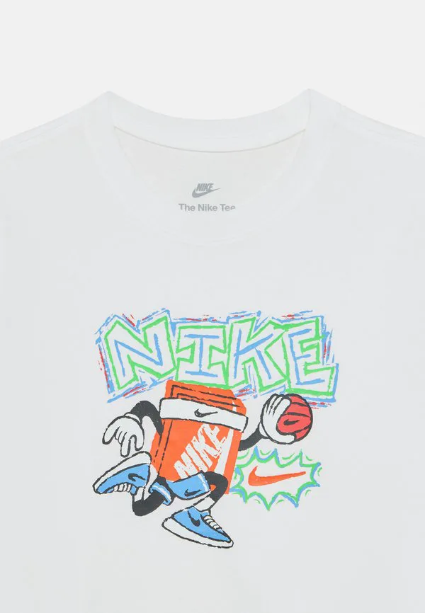 Футболка свободного кроя с принтом в стиле унисекс Nike Sportswear, White — фото 4