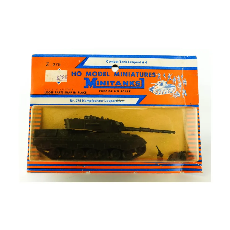 

Боевой танк Леопард А 4, Military Miniatures (HO Scale) (Roco Miniatures)