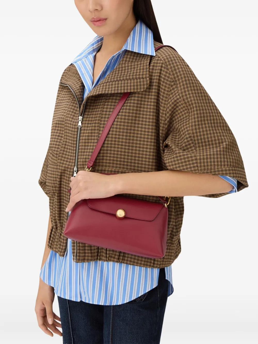 

Сумка-тоут Sfera размера мини Furla, красный