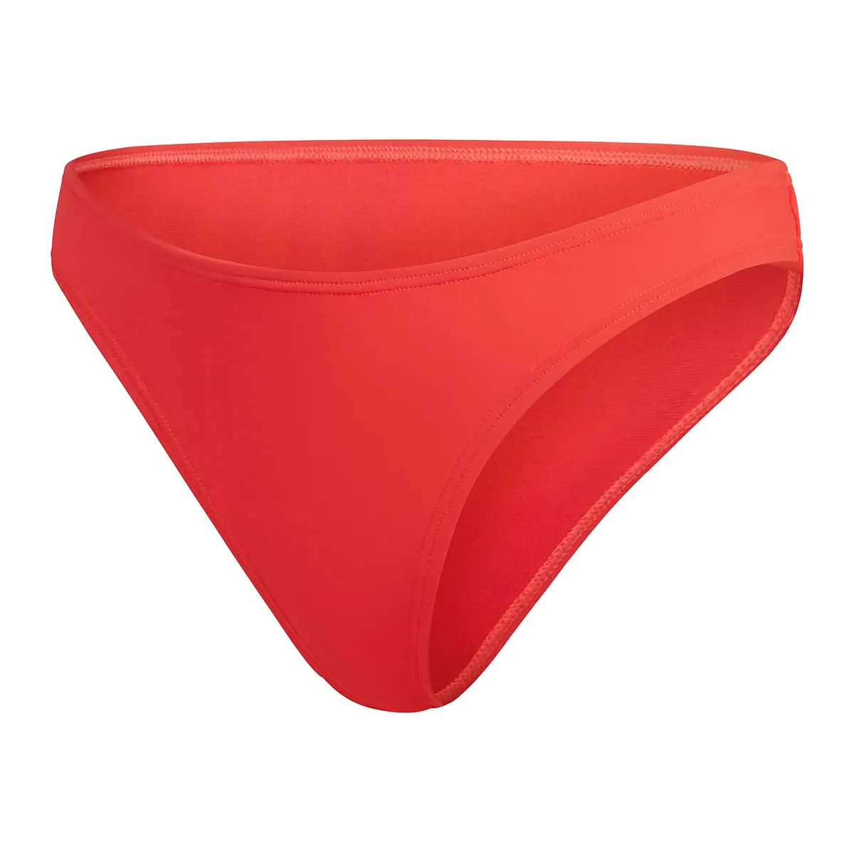 

Женский однотонный купальник Speedo с глубоким вырезом, красный