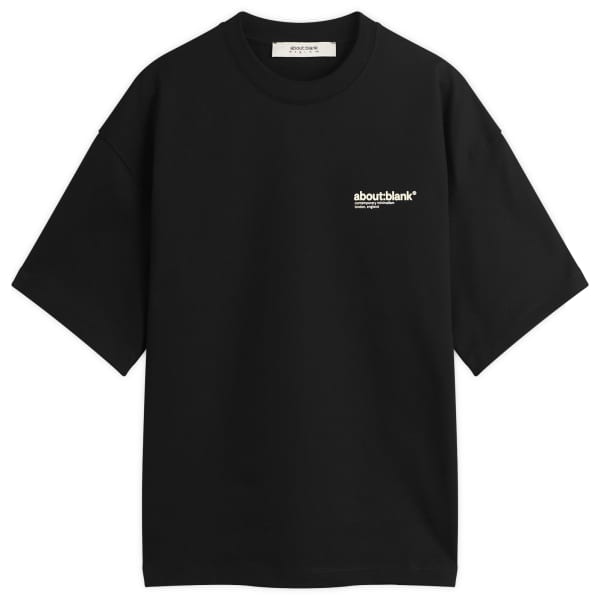 

Коллекционная футболка About:Blank, черный/экрю