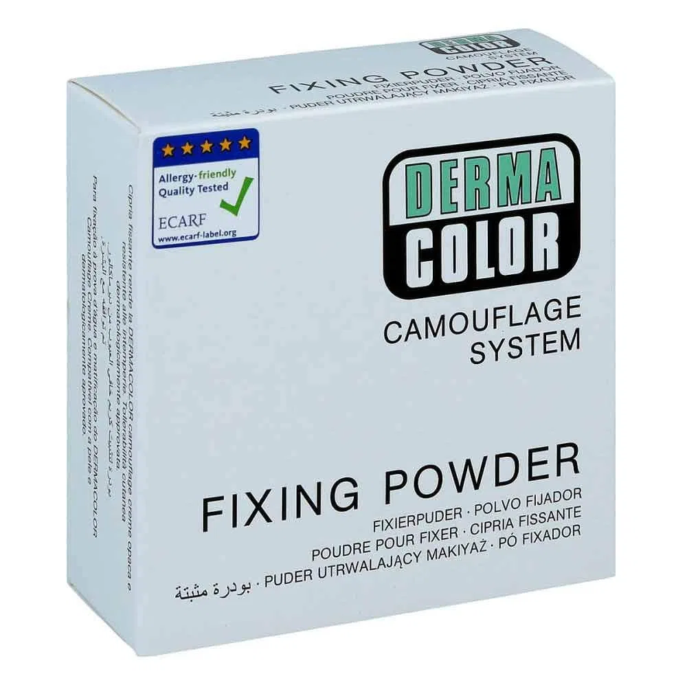 Фиксирующая пудра Dermacolor Camouflage Fixing Powder Large P11, 60 г Kryolan