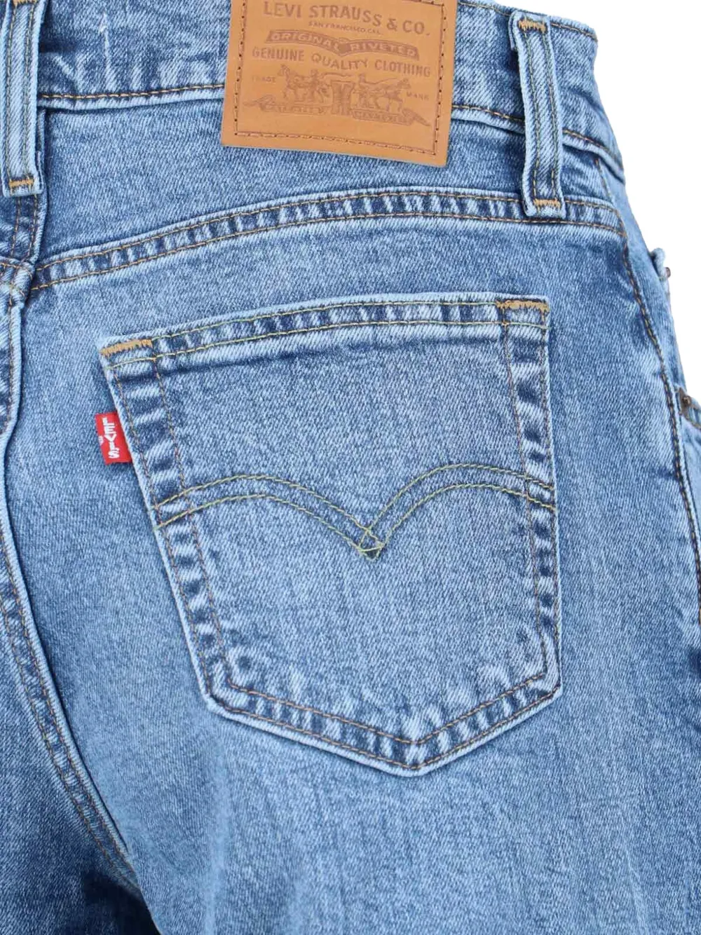 Джинсы 728 свободного кроя Levi'S, синий — фото 4