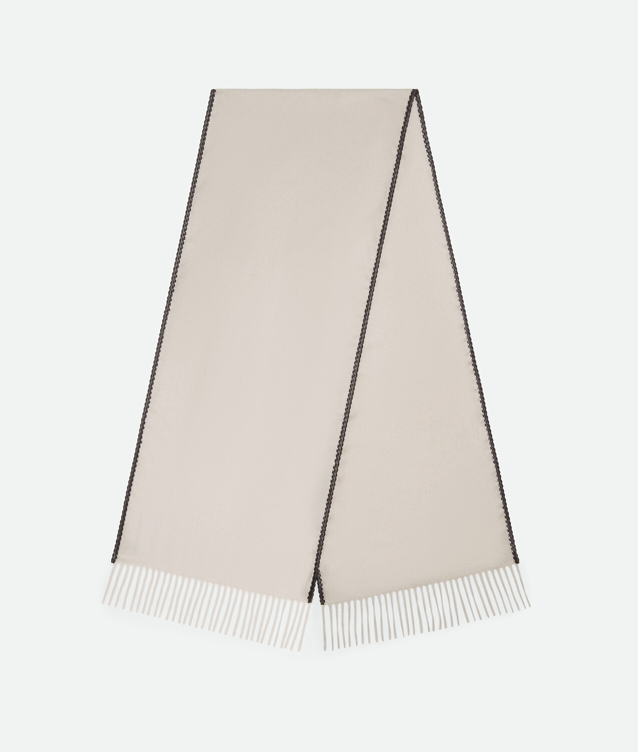 

Cashmere scarf BOTTEGA VENETA, светло-серый