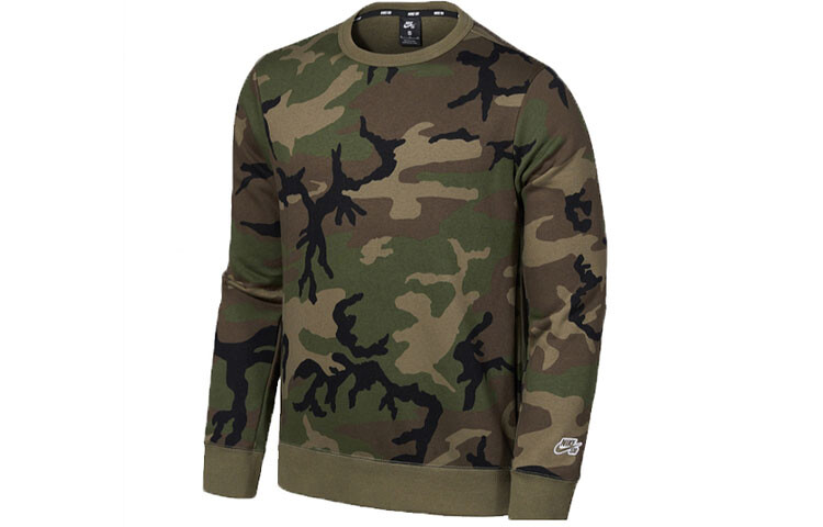 

Мужская толстовка Nike, цвет Army Green