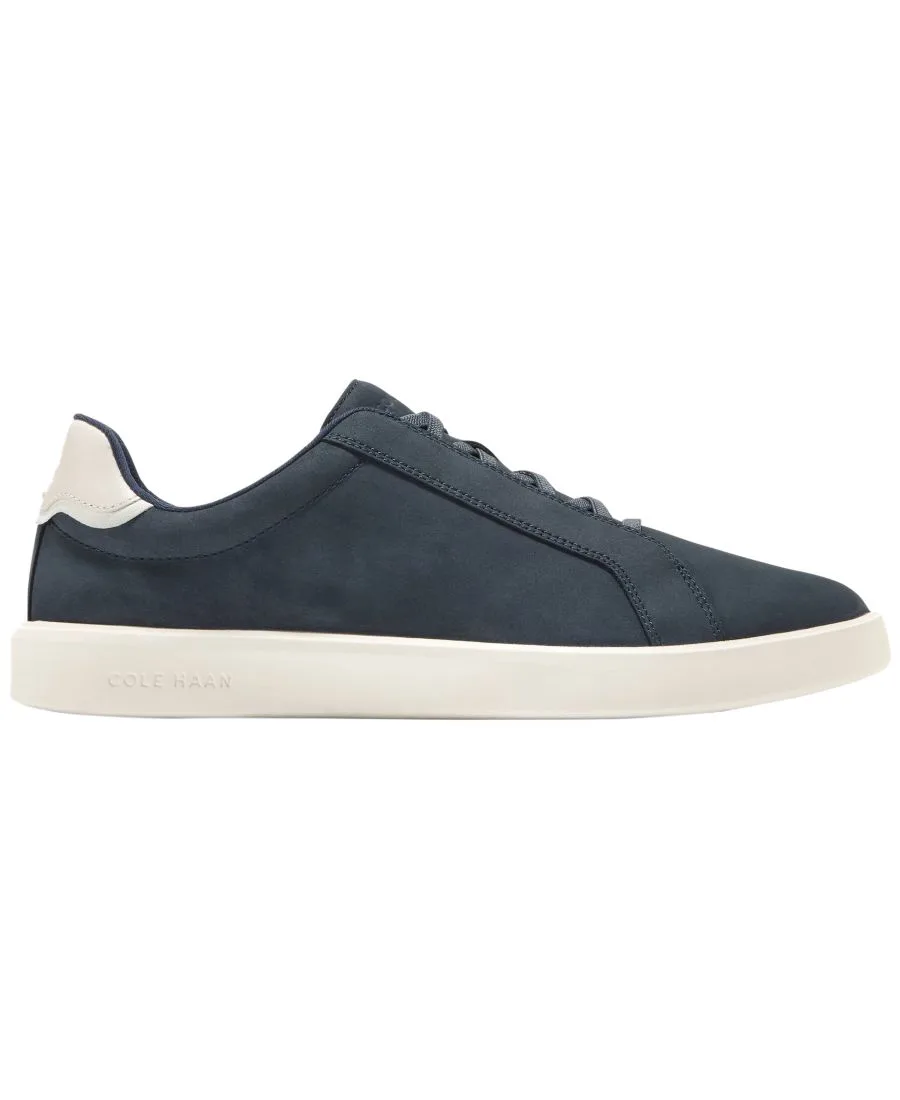 Мужские слипоны Grand Crosscourt Daily на шнуровке Cole Haan, темно-синий blazer nubuck — фото 2