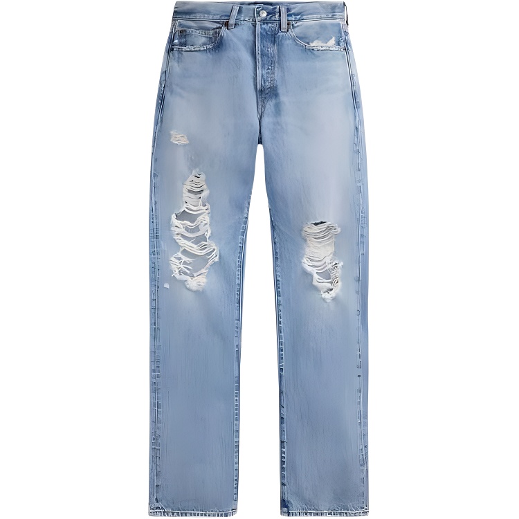 

Джинсы в стиле distressed Polo Ralph Lauren, синий