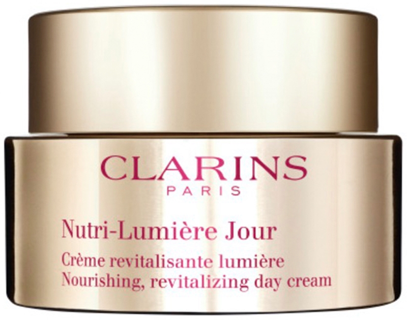

Дневной освежающий крем Nutri-Lumière придает коже сияние Clarins, 50 мл