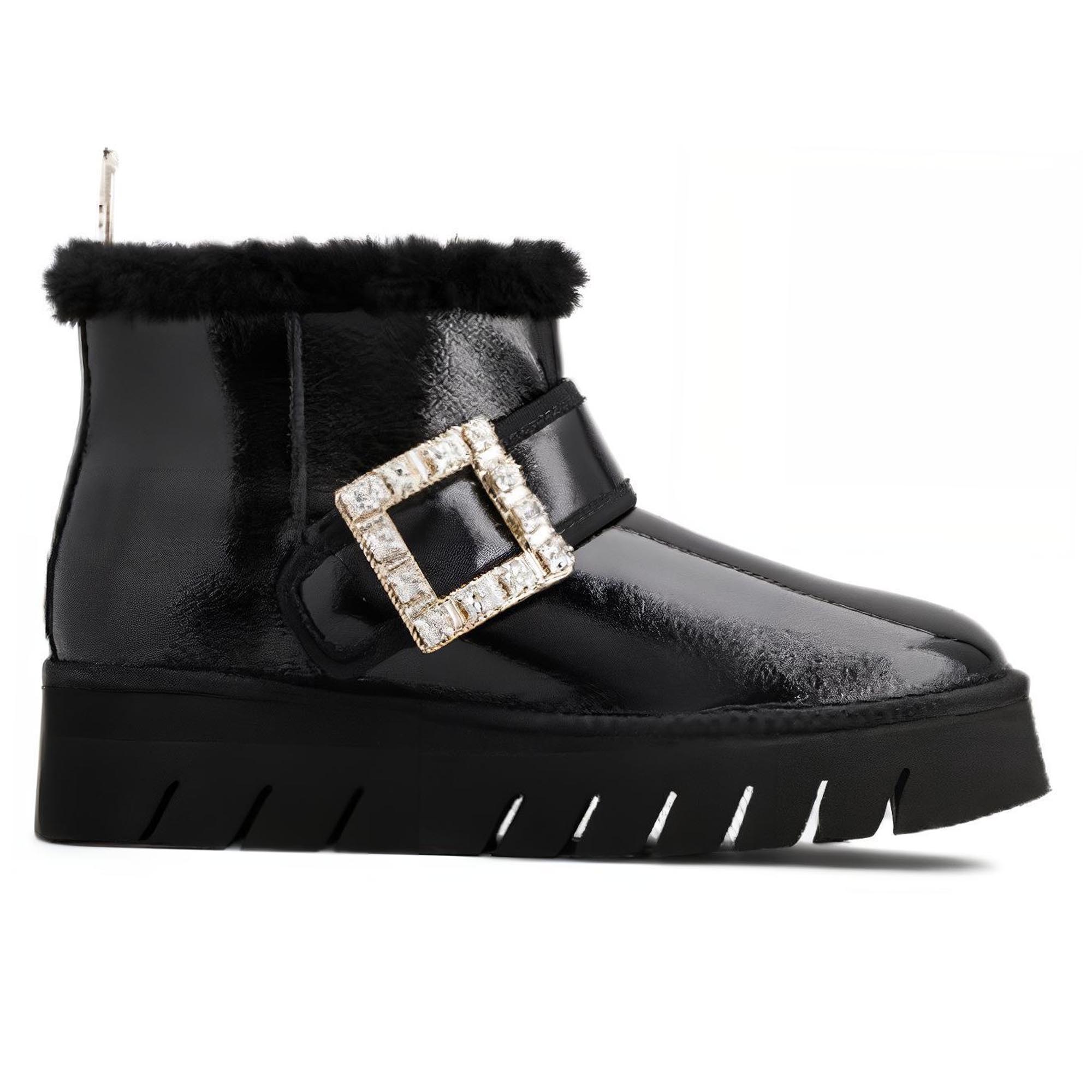 Женские черные ботинки Roger Vivier — фото 3