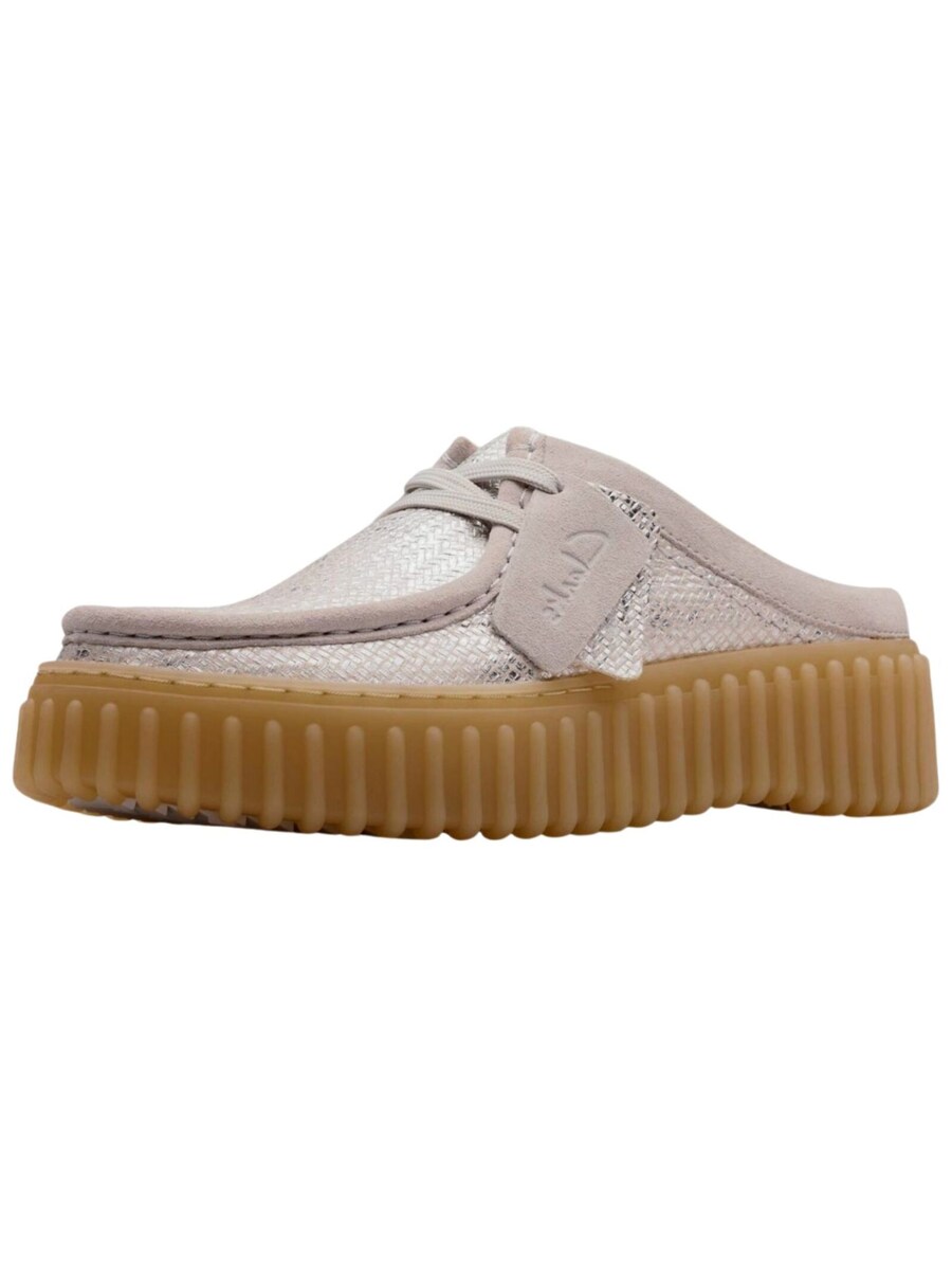 Мюли CLARKS, серебряный