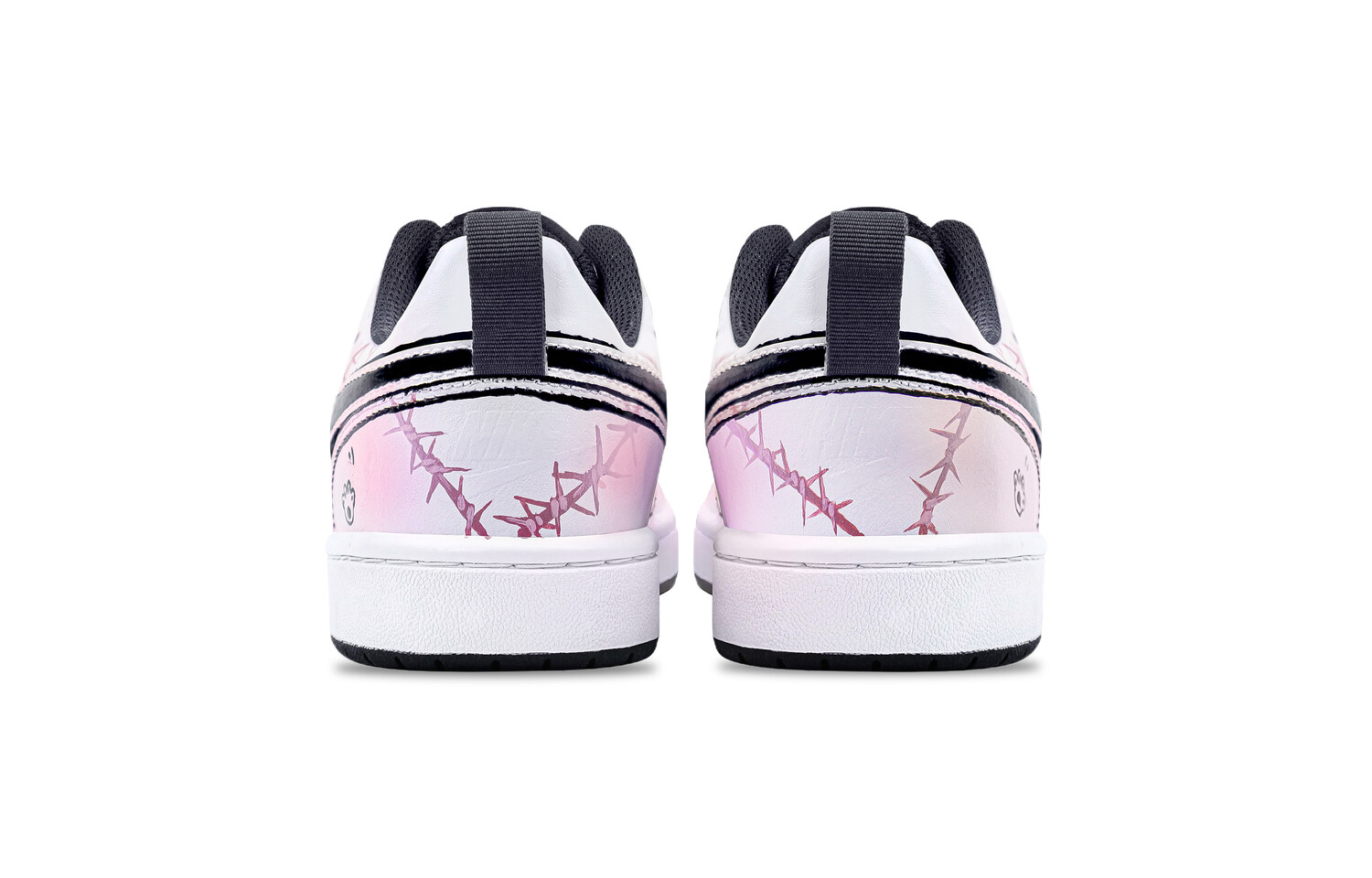 

Кроссовки Nike Court Borough 2 Skateboarding Shoes Women's Low-top White, белый