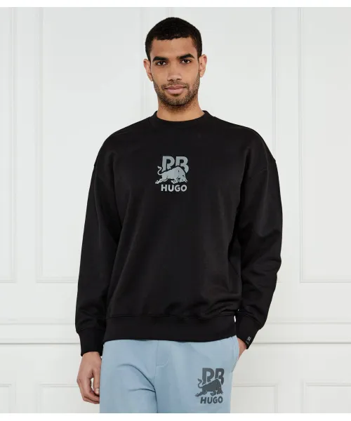 

Толстовка dahrain_rb Oversize fit Hugo, черный