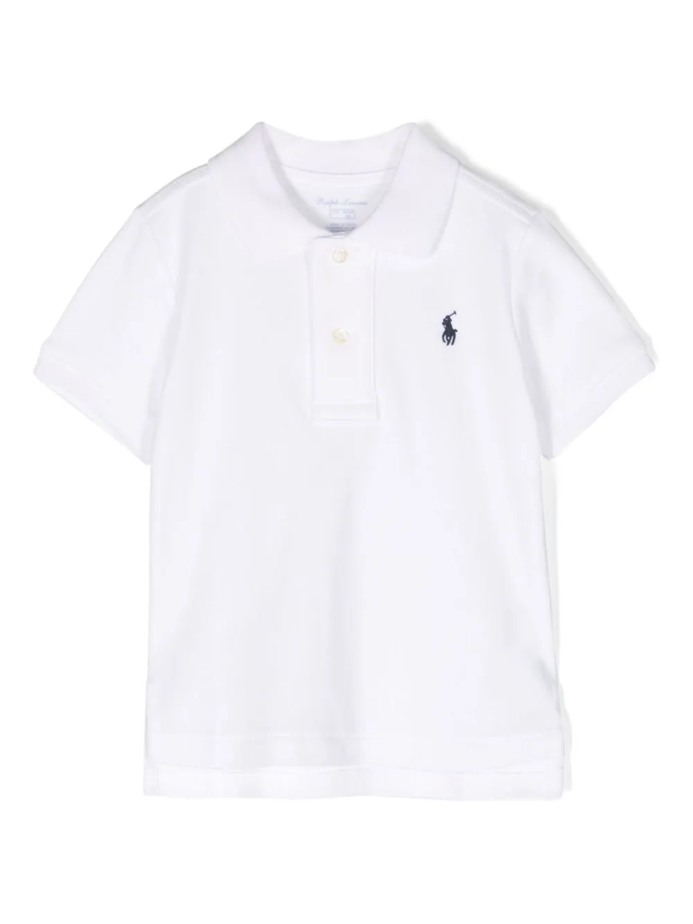 Рубашка-поло с короткими рукавами POLO RALPH LAUREN KIDS, белый — фото 2