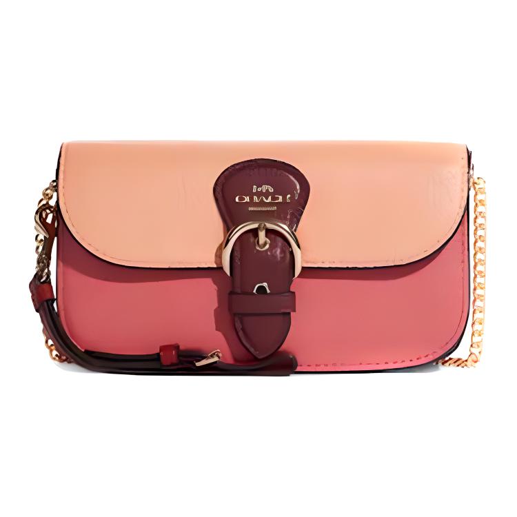

Сумка через плечо Kleo из гафрированной кожи, кроссбоди Coach Trumpets для женщин