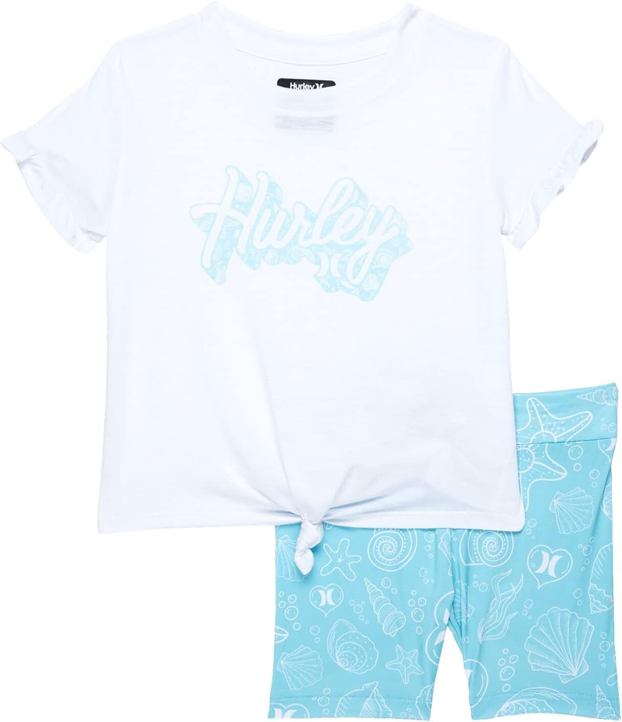 

Детский набор Hurley Bike Shorts Set, цвет Aurora Green