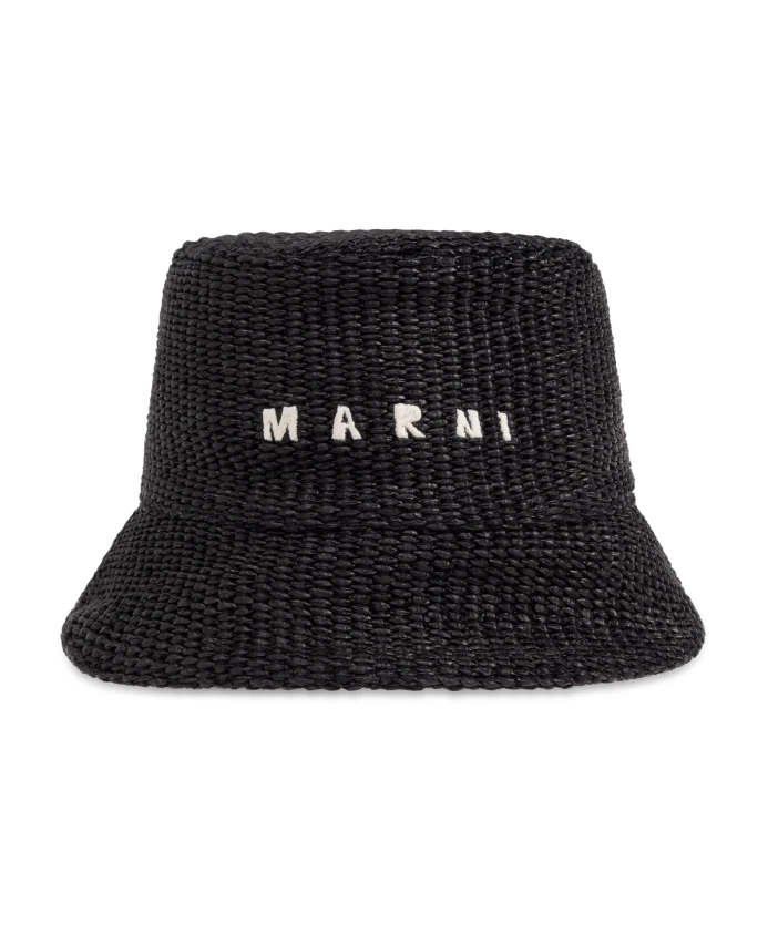 

Шапка с логотипом Marni, черный