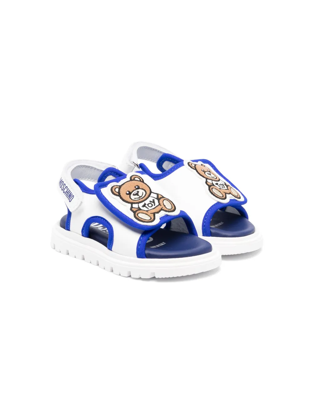 

Сандалии Teddy Bear Moschino Kids, белый