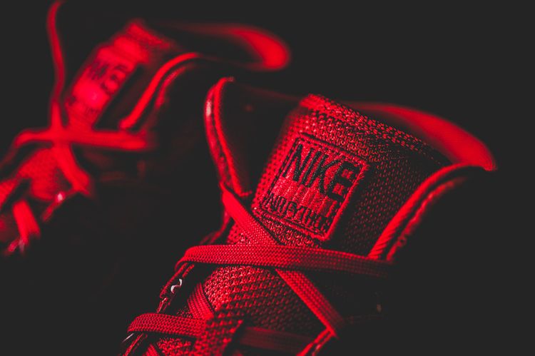Кроссовки Air Python 'Red October', красный — фото 4