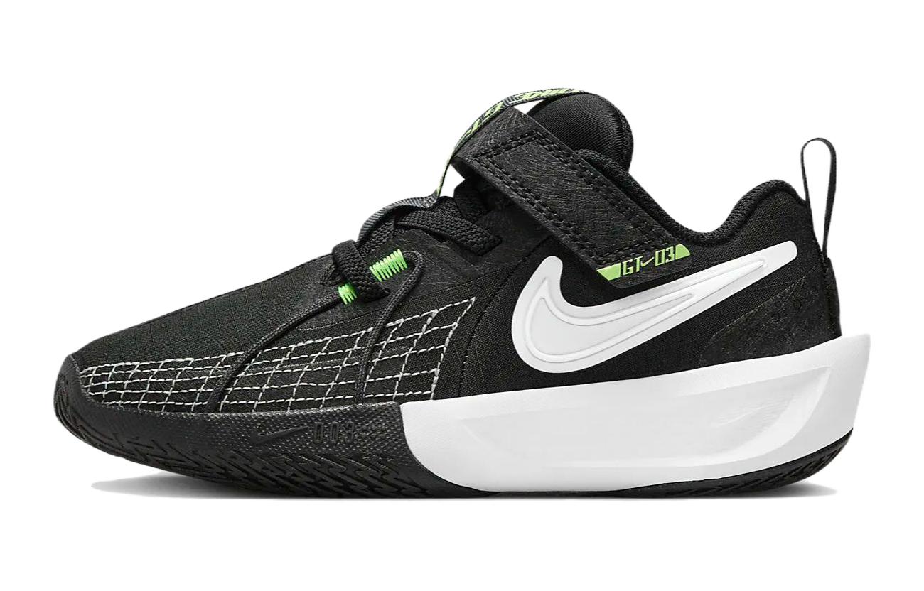 

Nike Air Zoom GT Cut 3 Black Anthracite PS, черный зеленый