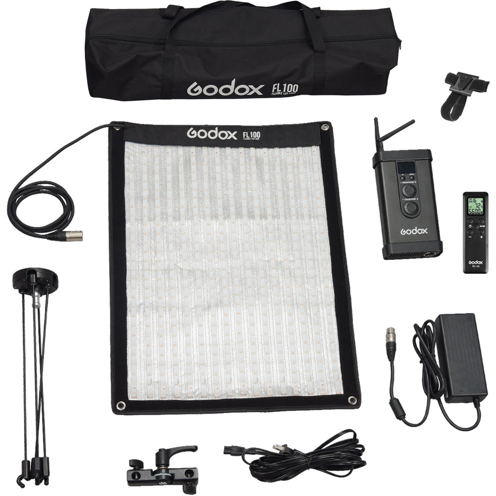 

Гибкий светодиодный светильник Godox FL100 (15,8 x 23,6 дюйма)