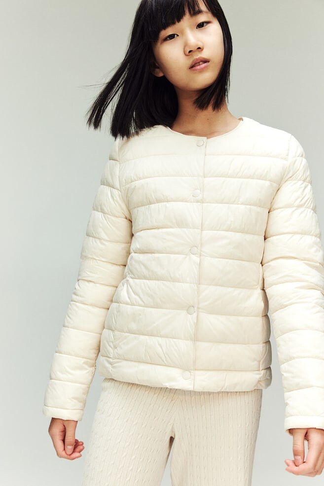 

Куртка с легкой подкладкой H&M, бежевый