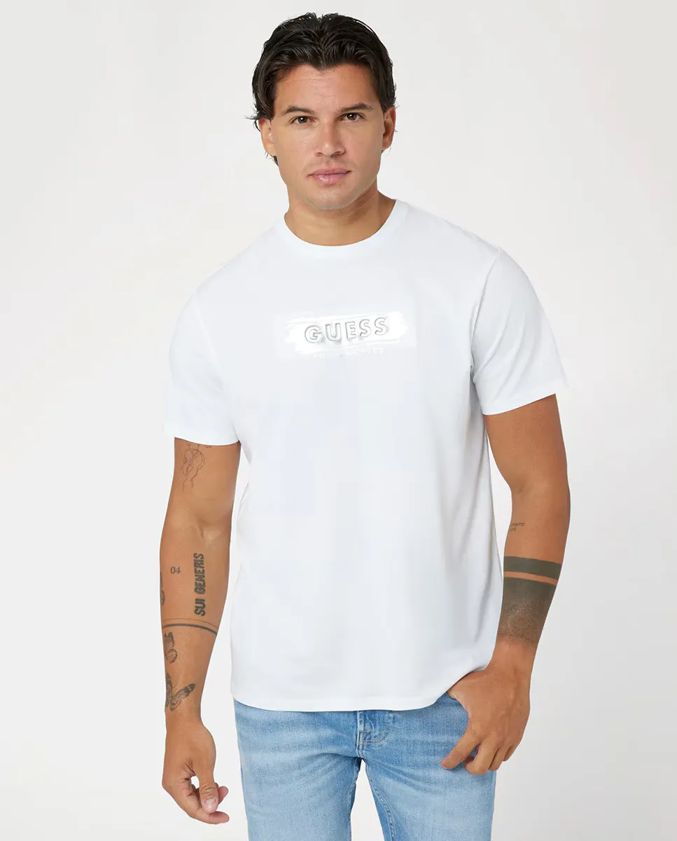 

Мужская футболка с коротким рукавом Guess, белый