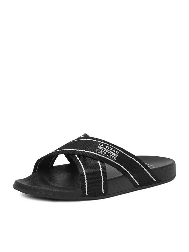 G-Star Raw CEO-SS26-3C042 черные мюли — фото 3