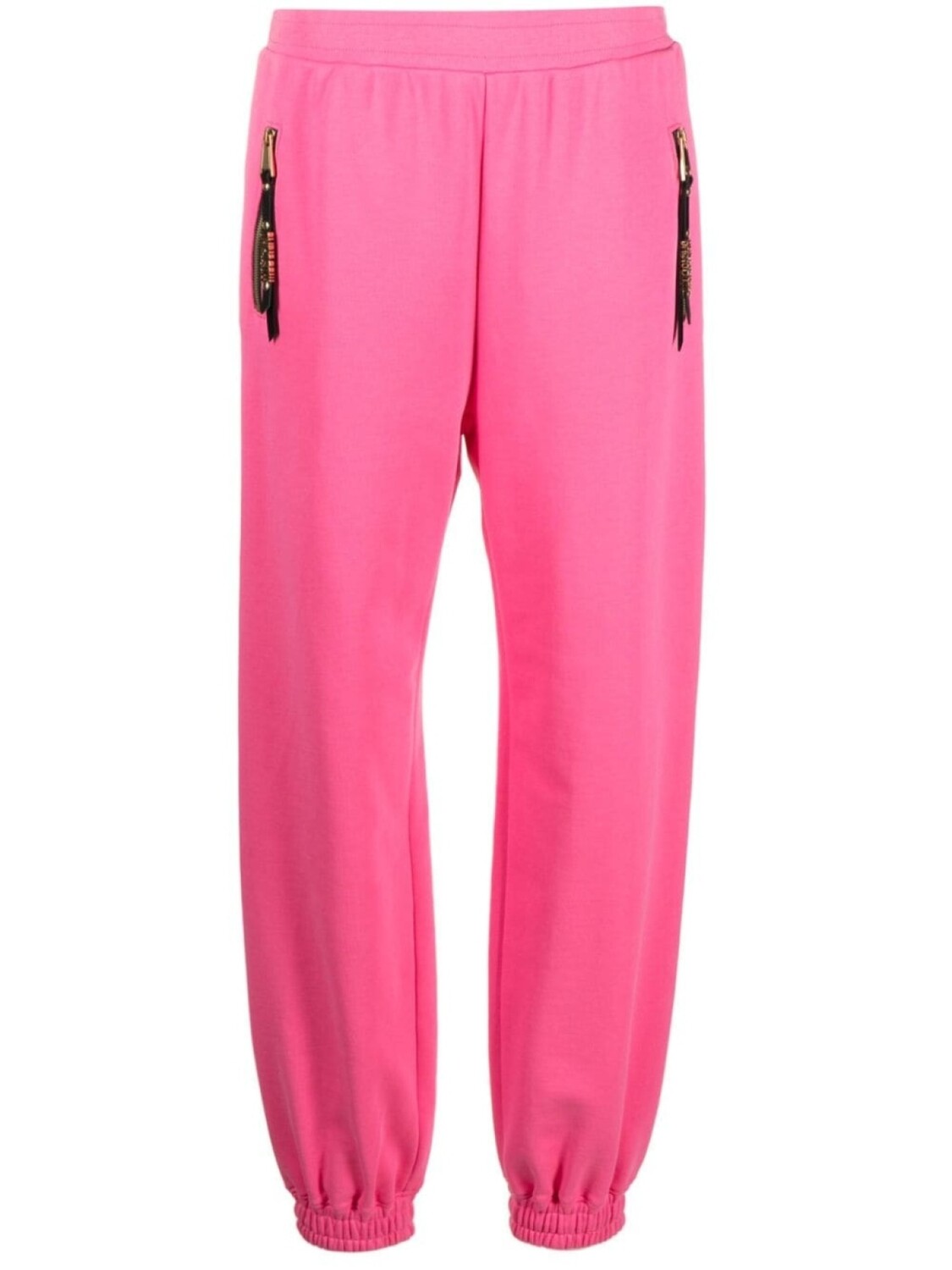 

Moschino спортивные брюки с логотипом, розовый