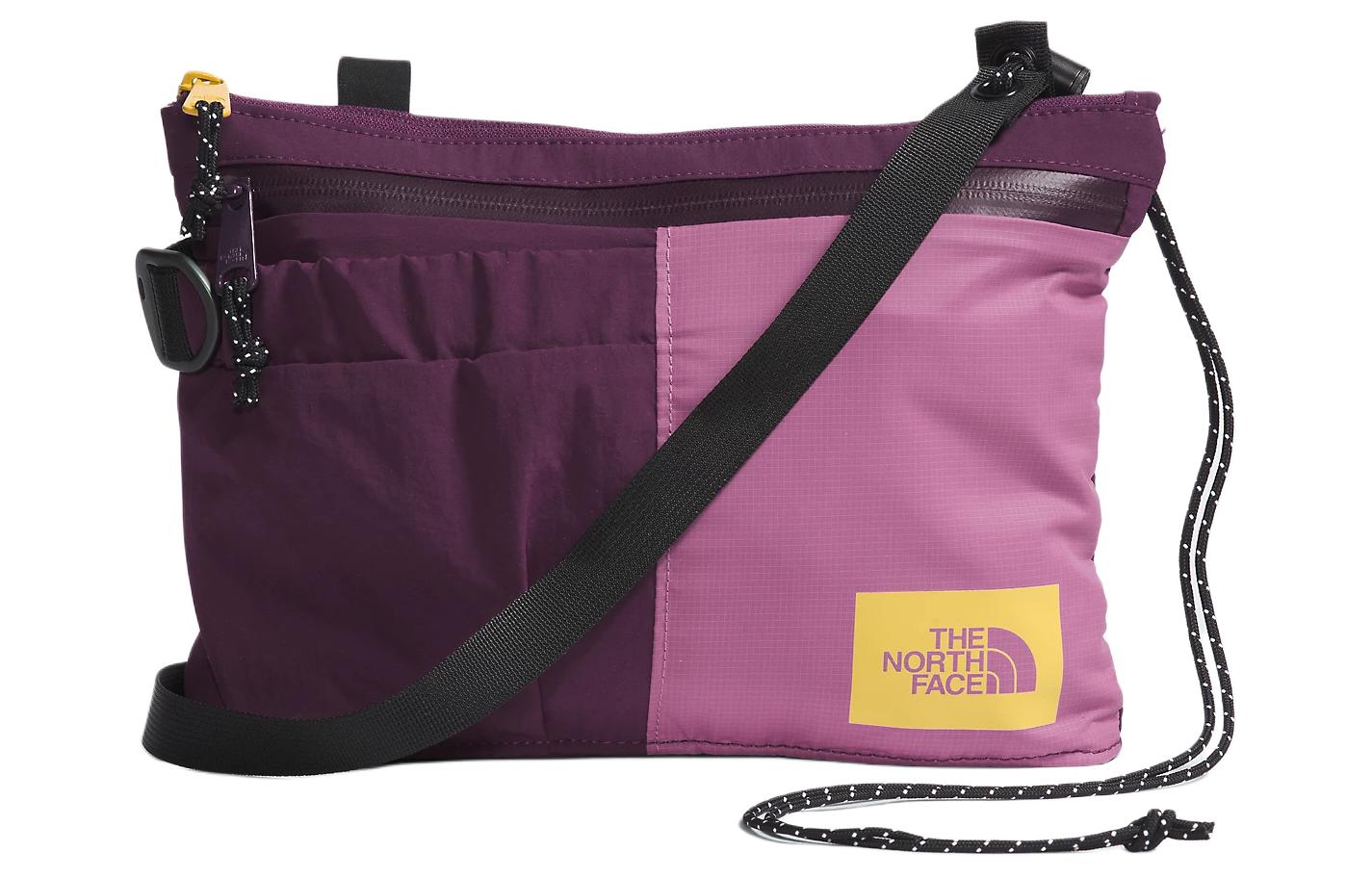 

Сумка через плечо унисекс THE NORTH FACE, Purple spelled pink