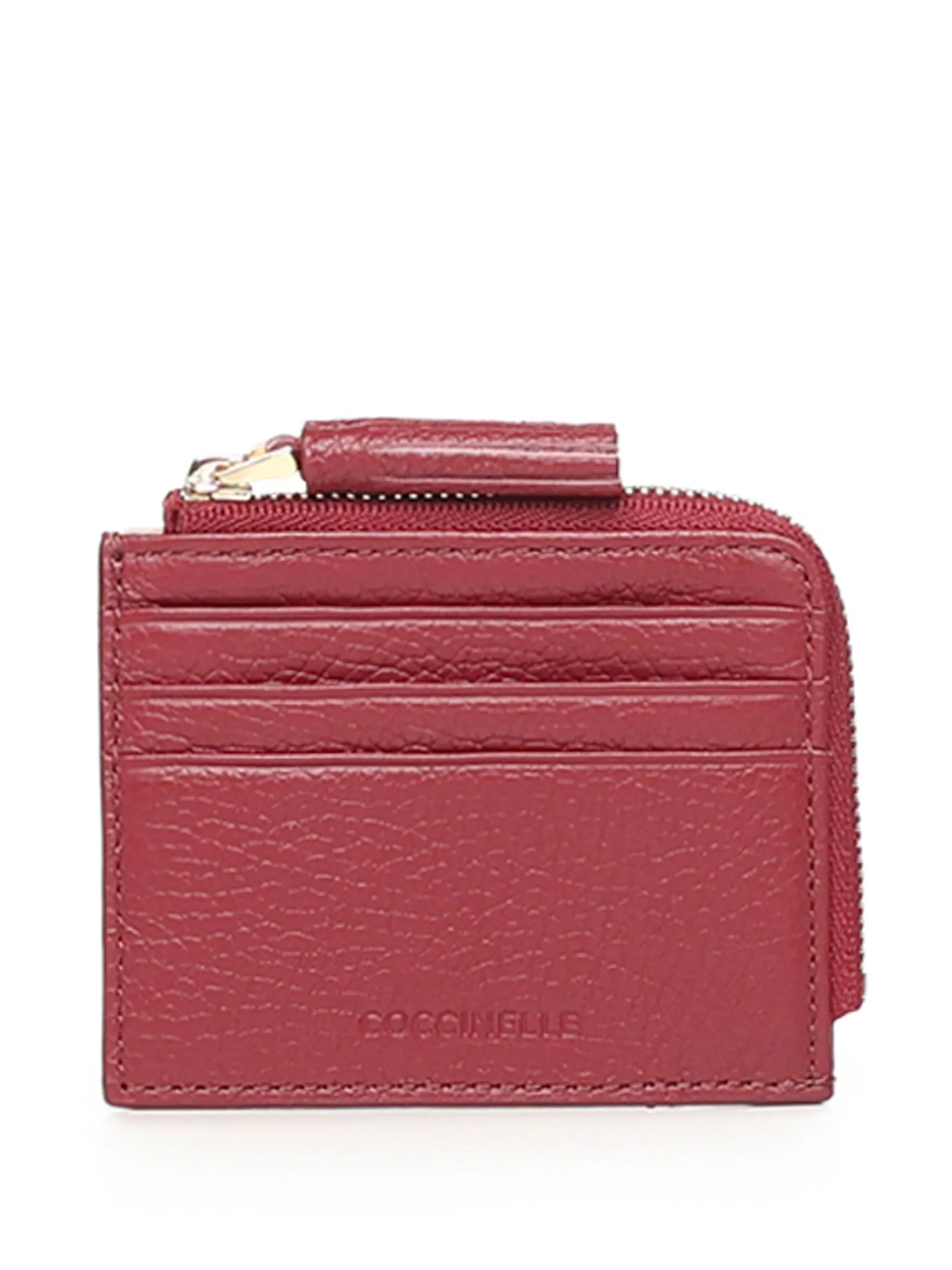 

Картхолдер на молнии Coccinelle, красный