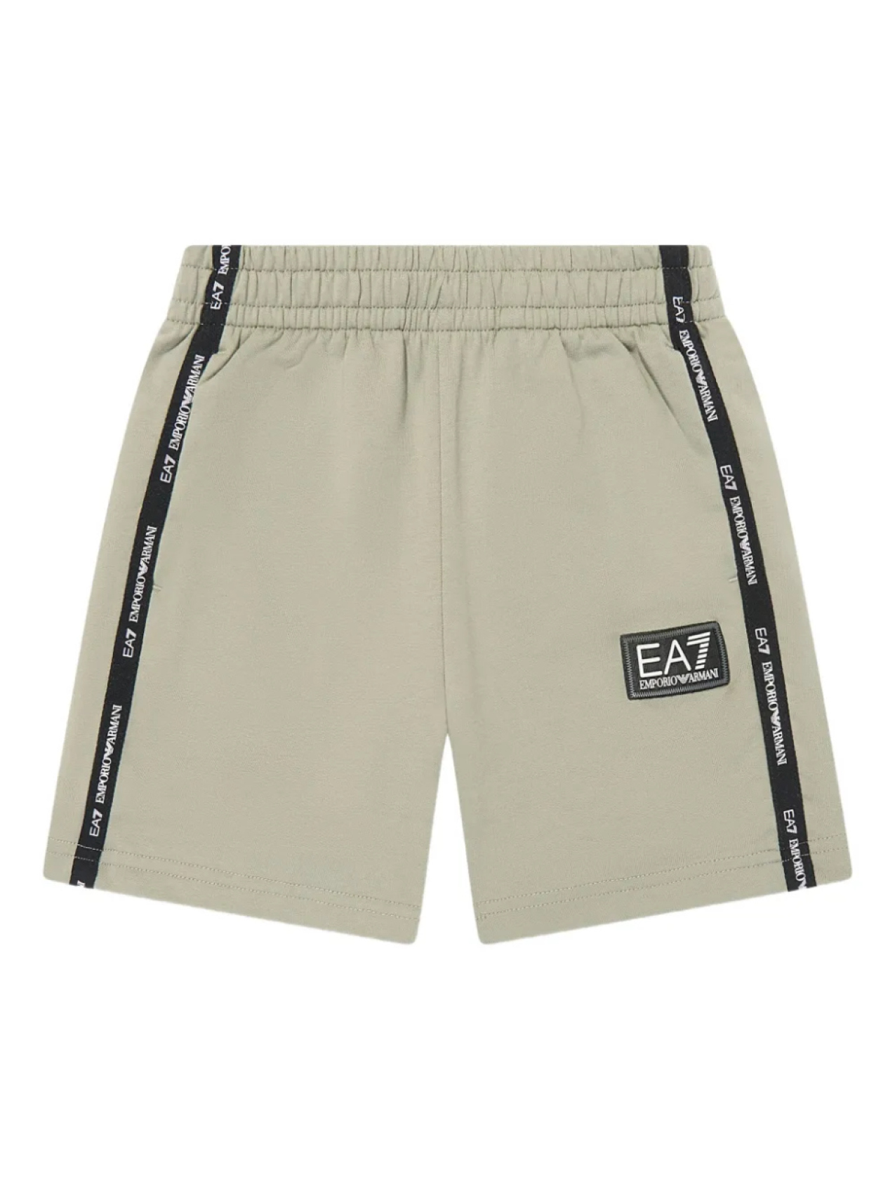 

Детские шорты с логотипом Emporio Armani Emporio Armani Kids, серый