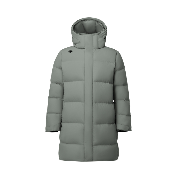 

DESCENTE Универсальная спортивная куртка пуховик для тренировок, KK-Gunmetal