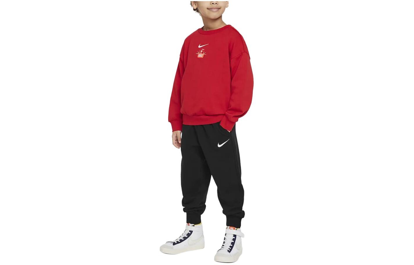 

Детская повседневная спортивная одежда Nike, цвет Red + Black