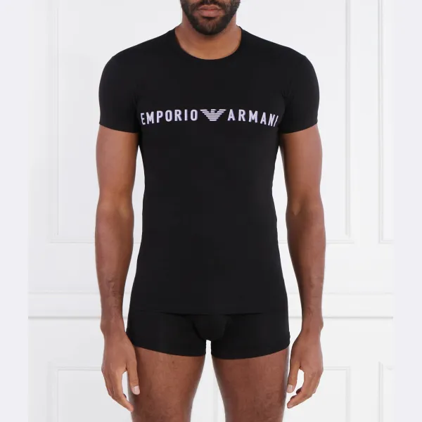 

Пижамы стандартного кроя Emporio Armani, черный