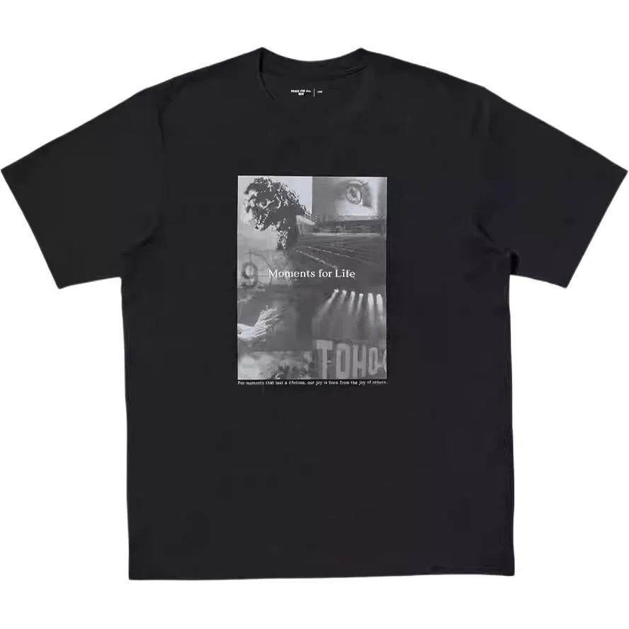 Футболка Peace For All Collection SS26 Men's UNIQLO, Black