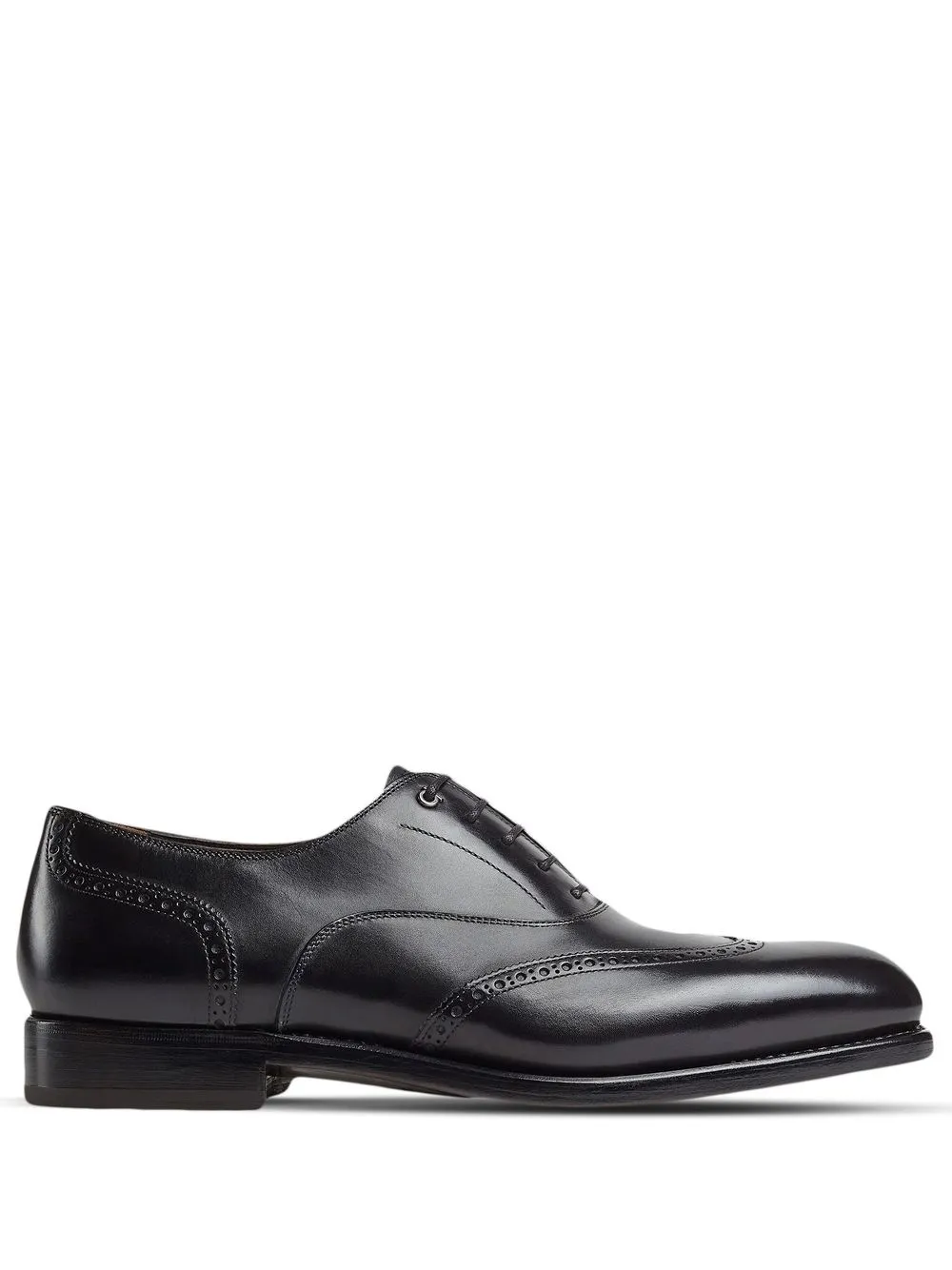 

Оксфорды с декором Gancini Ferragamo, черный