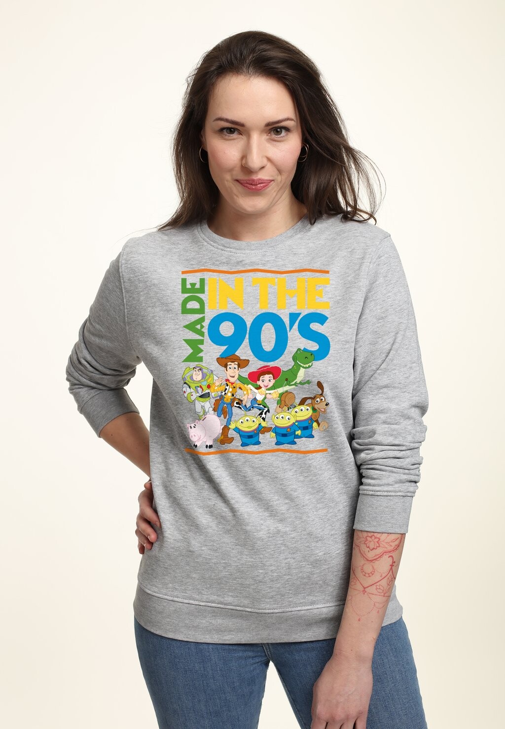 

Толстовка TOY STORY GOT IT MADE Disney, цвет Mottled Light Grey
