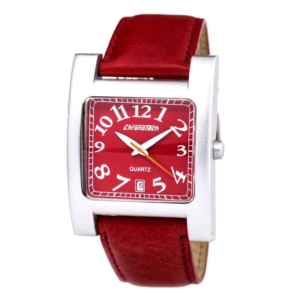 

Женские часы Chronotech Leather, красный