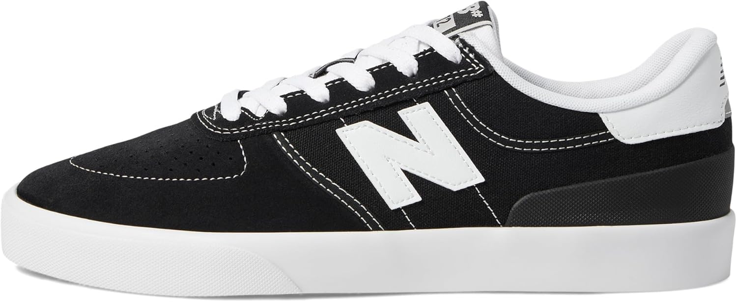 Мужские кроссовки для скейтбординга New Balance Numeric 272, белый/черный — фото 4