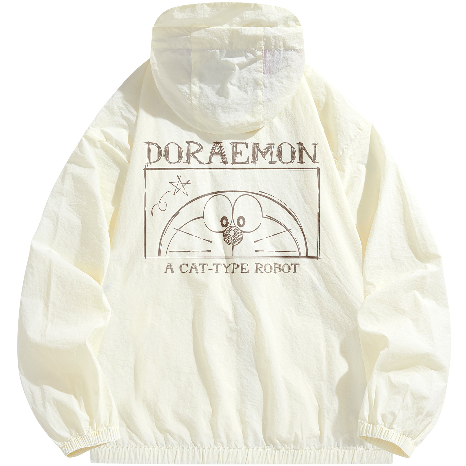 

Унисекс одежда для защиты от солнца Doraemon, экрю, Бежевый, Унисекс одежда для защиты от солнца Doraemon, экрю