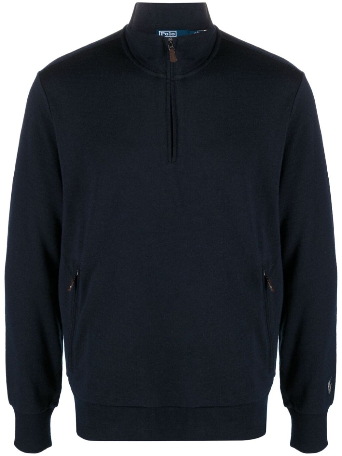 

Polo Ralph Lauren шерстяной джемпер с логотипом Polo Pony, синий