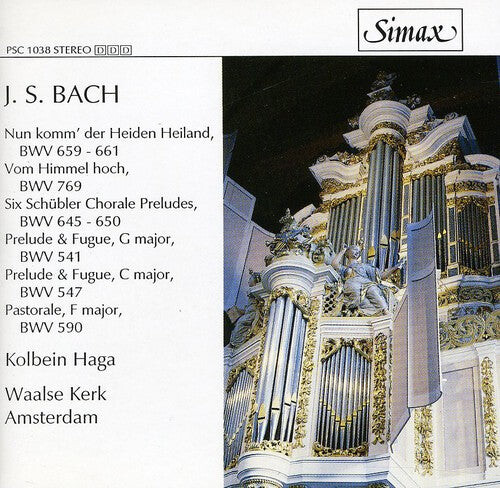 

CD диск Bach / Haga: Organ Music