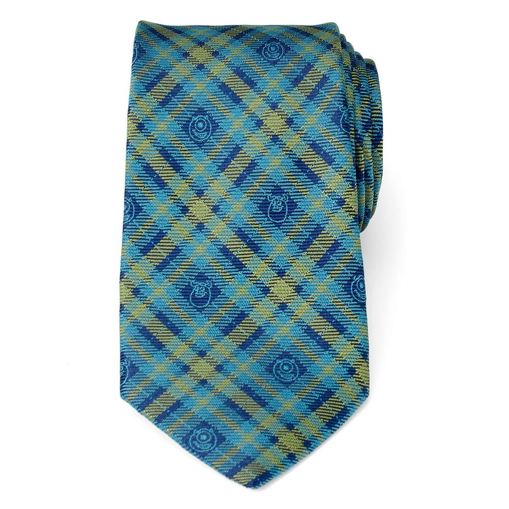 

Мужской галстук с узором Disney's, цвет Monsters Inc Plaid